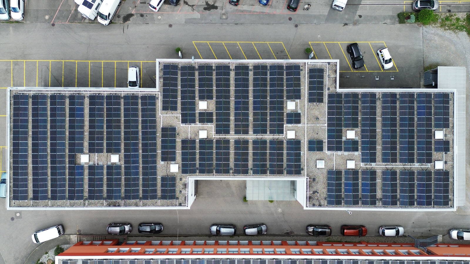 Photovoltaikanlage in Düdingen