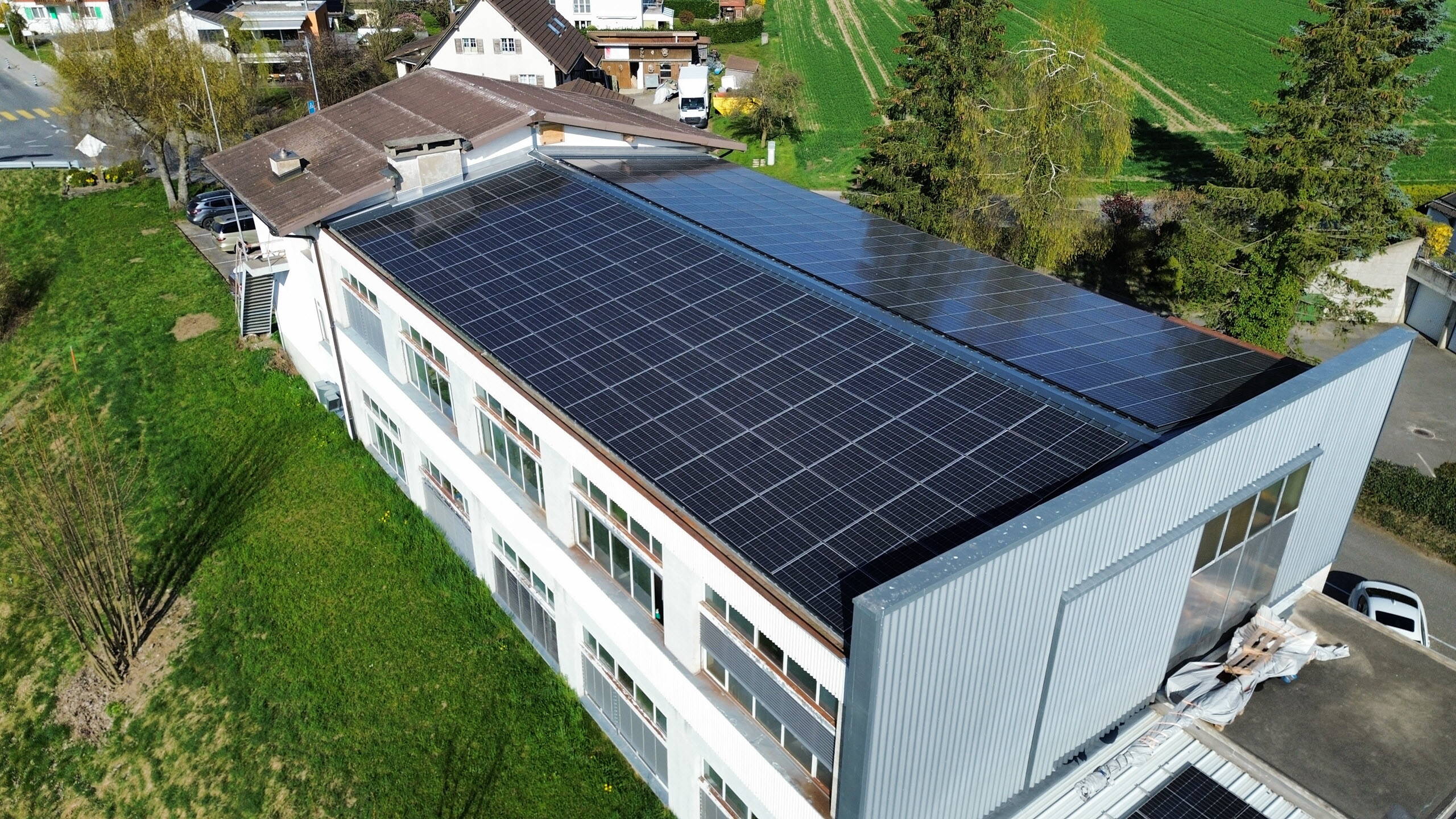 Photovoltaikanlage in Düdingen Photovoltaikanlage in Düdingen