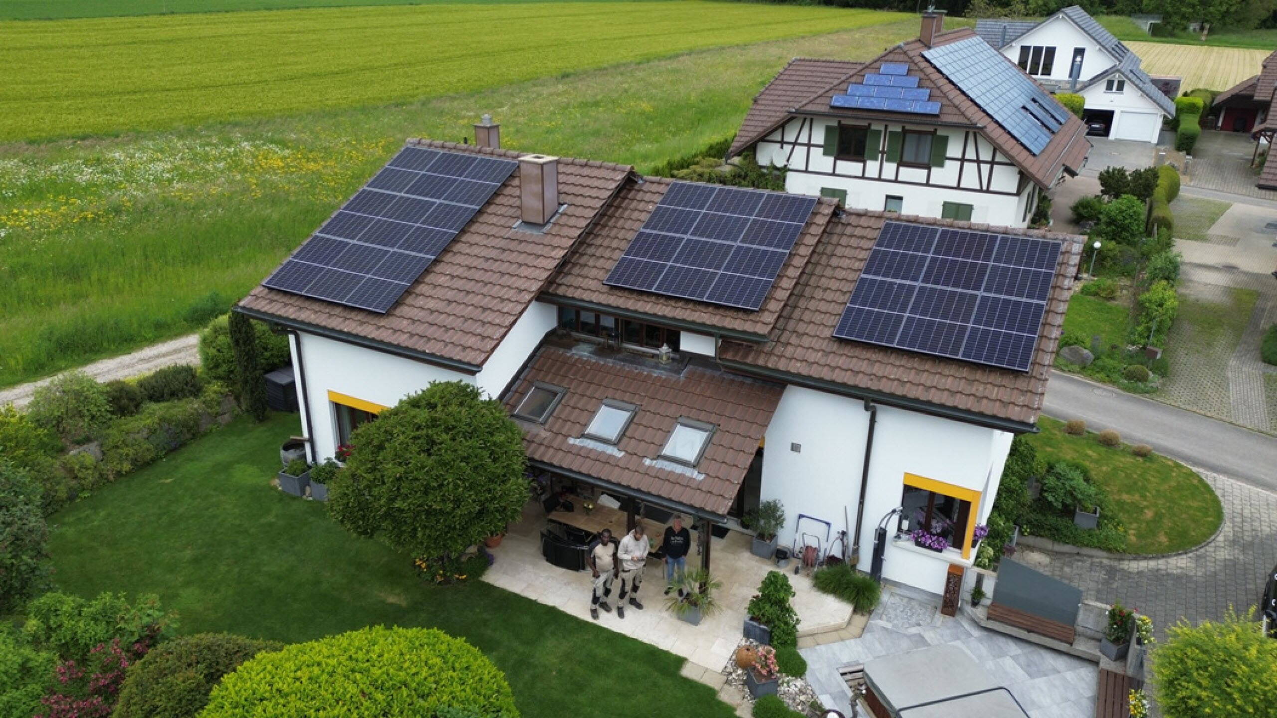 Photovoltaikanlage in Iffwil Photovoltaikanlage in Iffwil