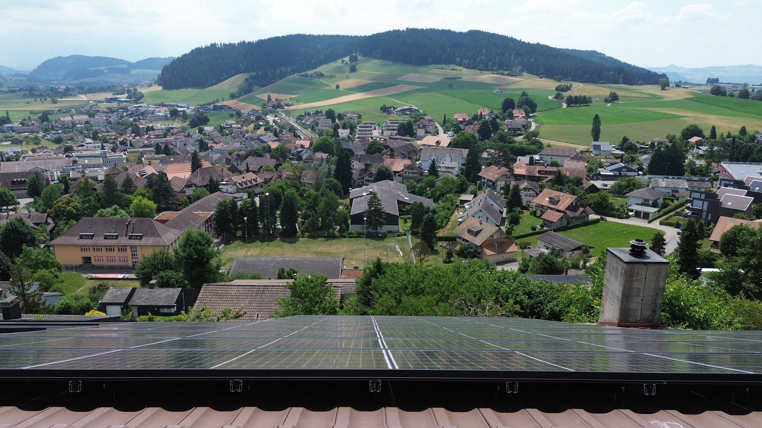 Photovoltaikanlage in Grosshöchstetten Photovoltaikanlage in Grosshöchstetten