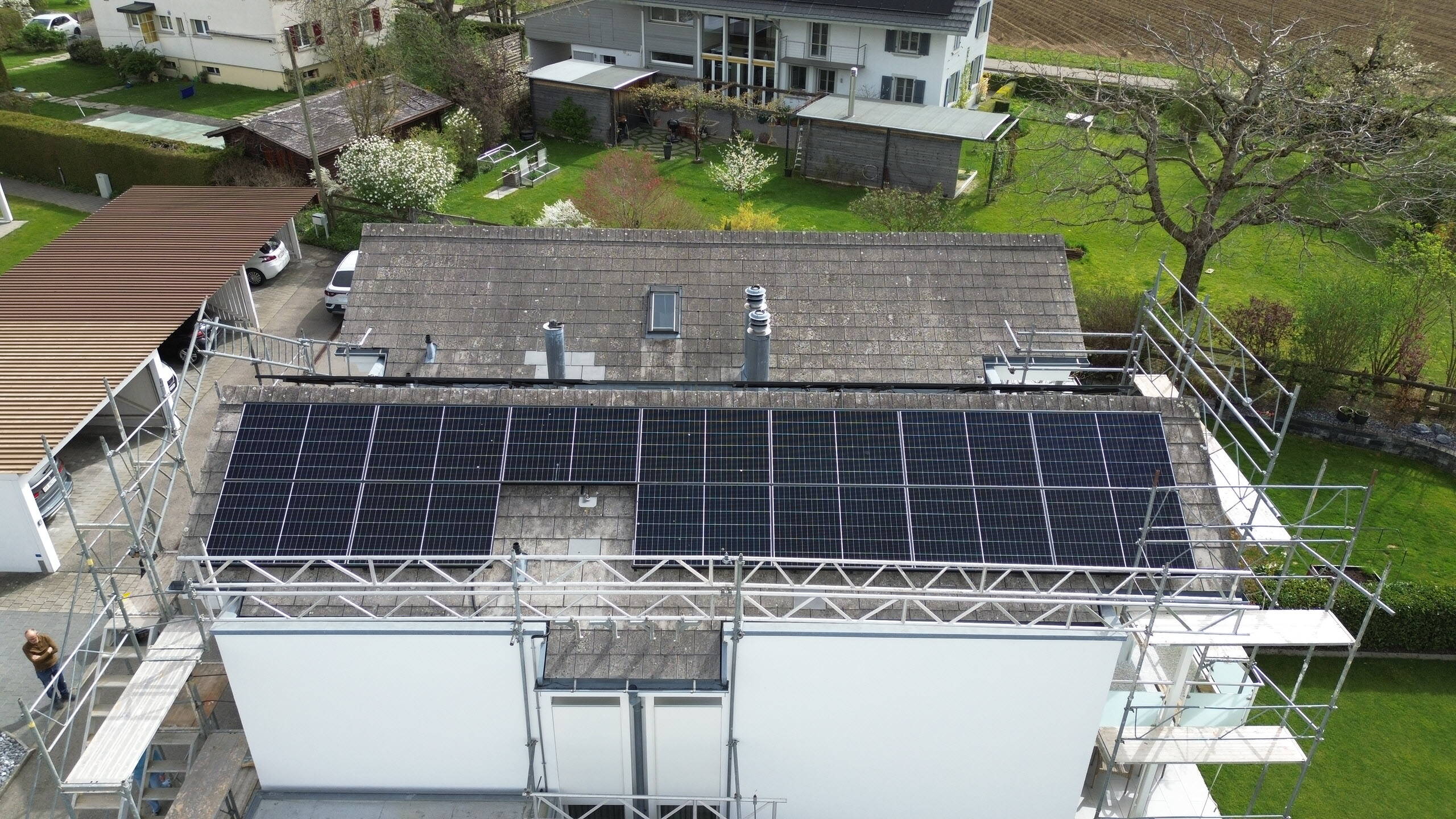 Photovoltaikanlage in Wünnewil-Flamatt