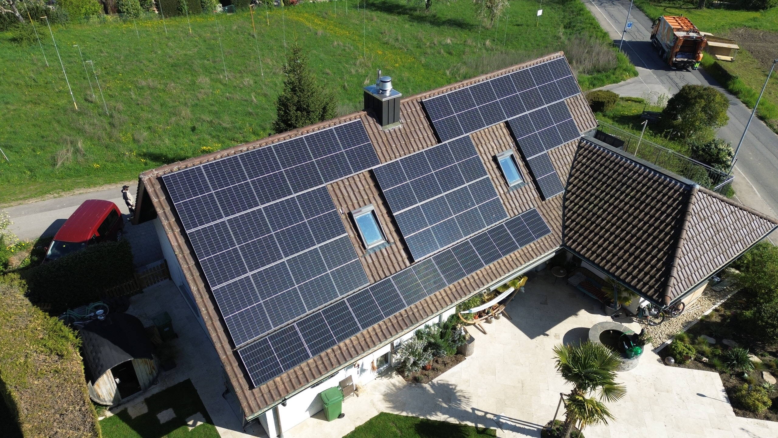 Photovoltaikanlage in Murten