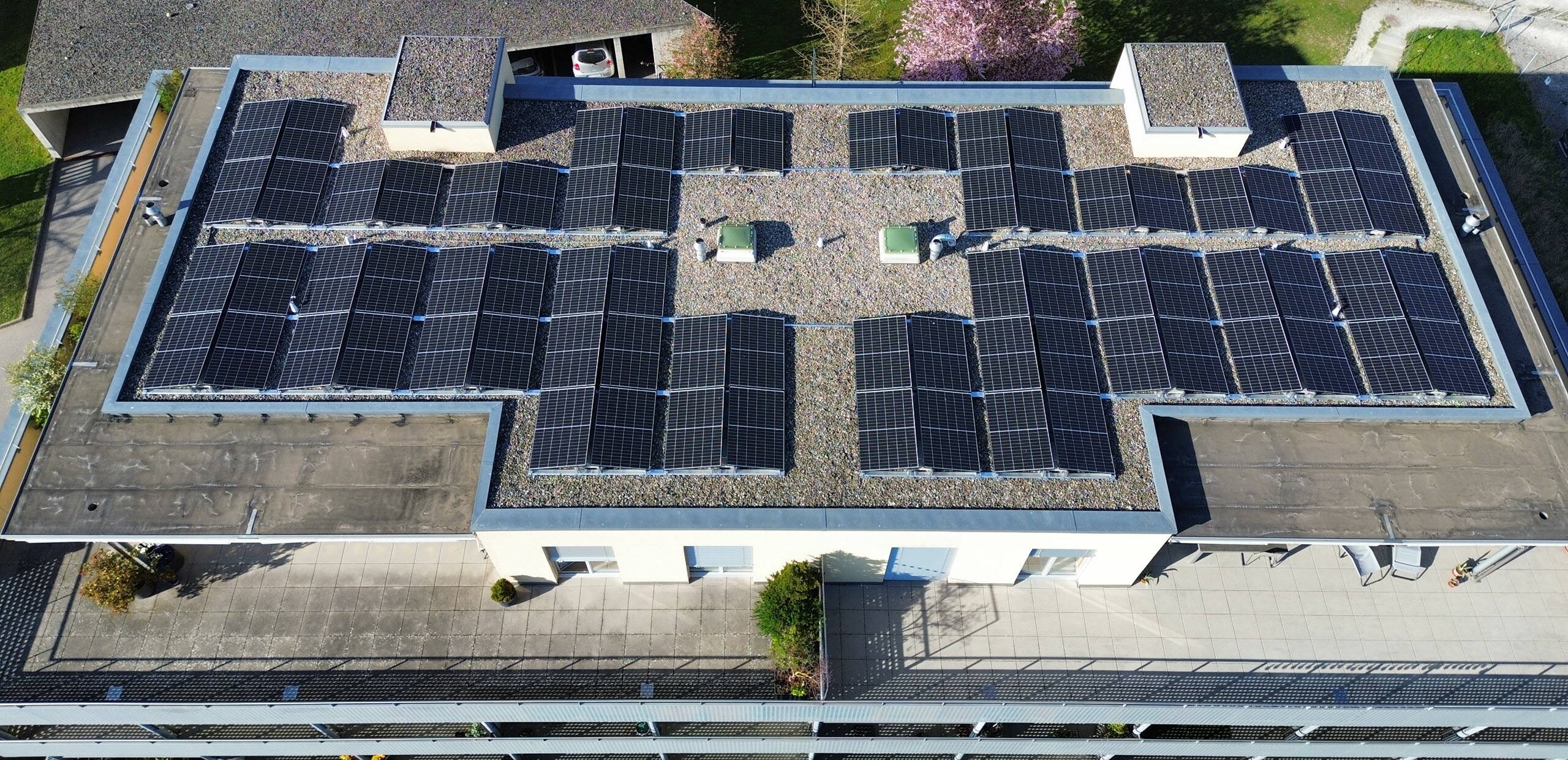 Photovoltaikanlage in Düdingen