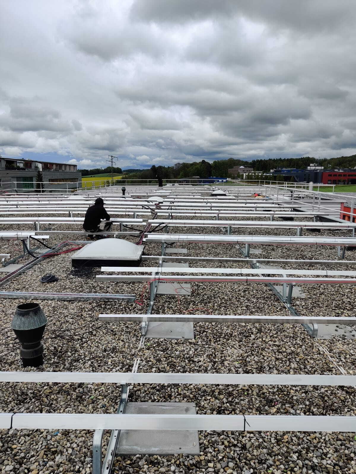 Photovoltaikanlage in Düdingen