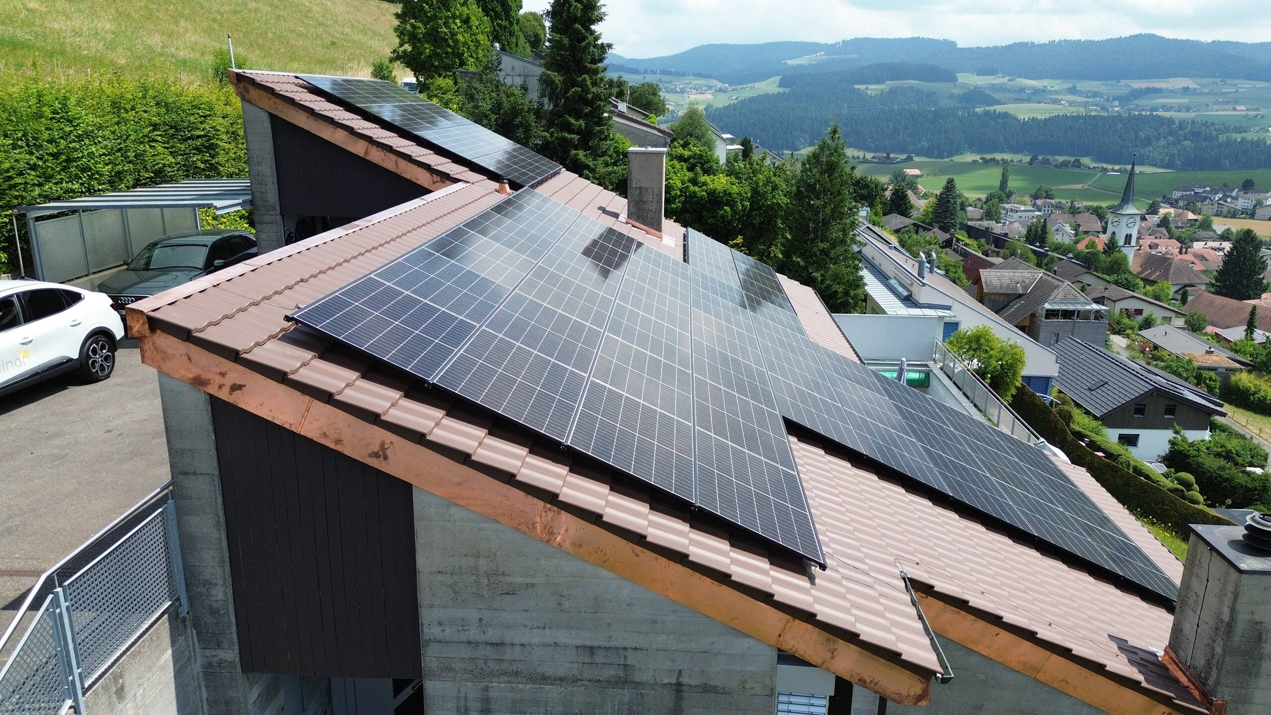 Photovoltaikanlage in Grosshöchstetten Photovoltaikanlage in Grosshöchstetten