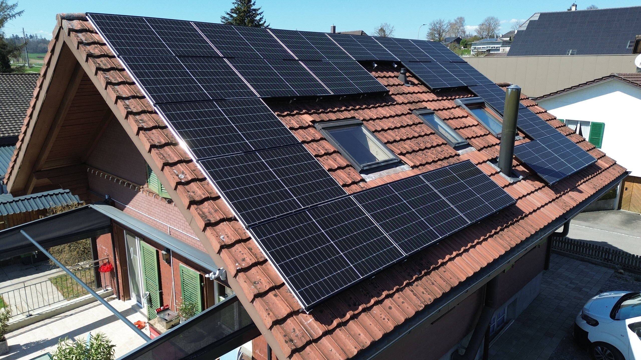 Photovoltaikanlage in Gempenach