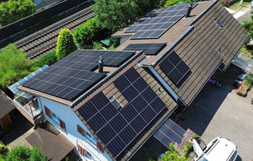 Referenz Photovoltaikanlage in Wünnewil-Flamatt