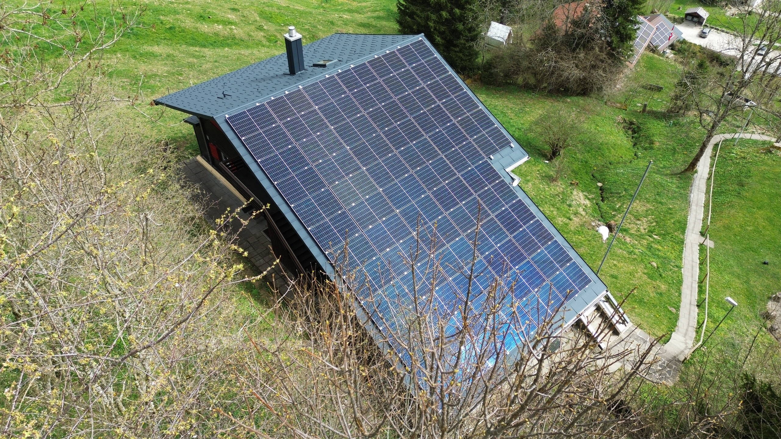 Photovoltaikanlage in Schwarzsee