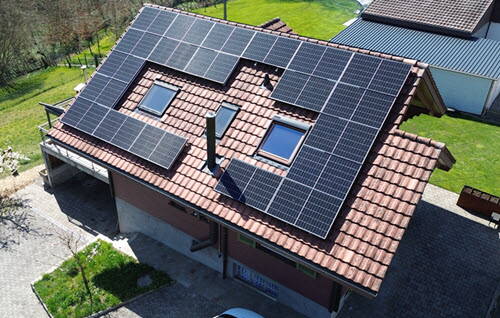 Referenz Photovoltaikanlage in Gempenach