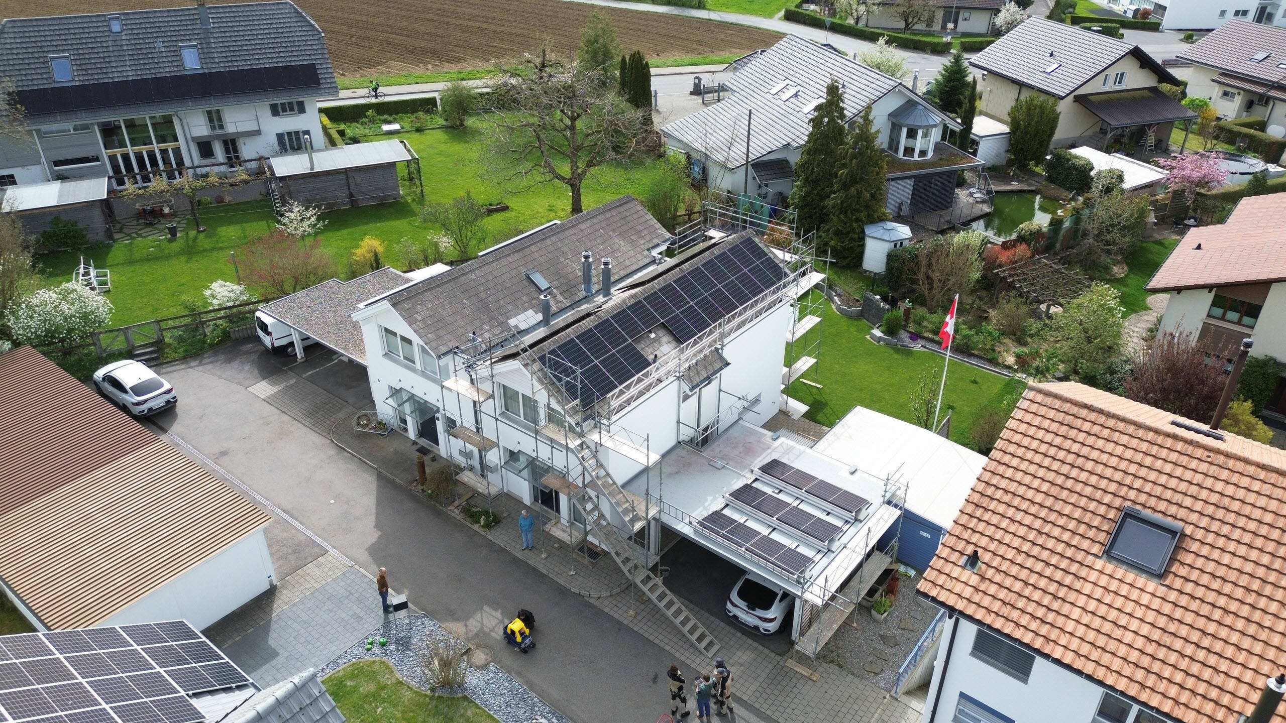 Photovoltaikanlage in Wünnewil-Flamatt
