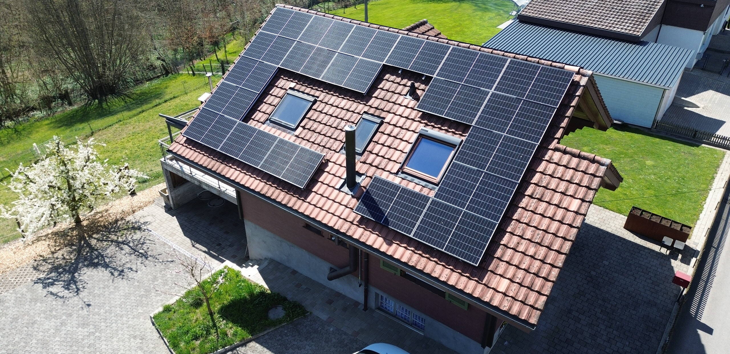 Photovoltaikanlage in Gempenach