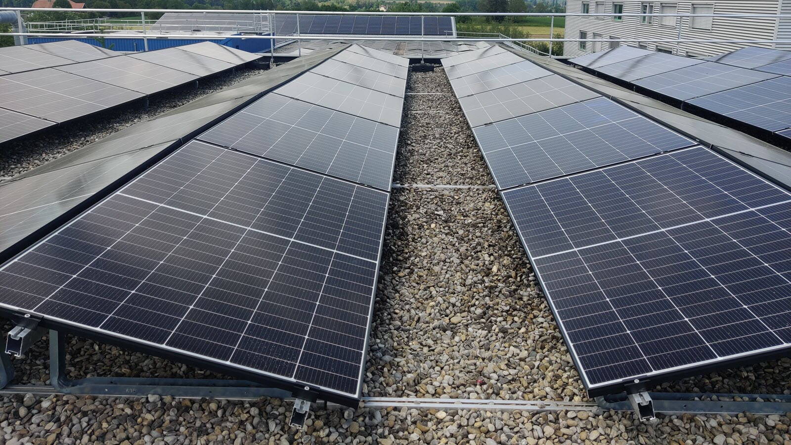 Photovoltaikanlage in Düdingen