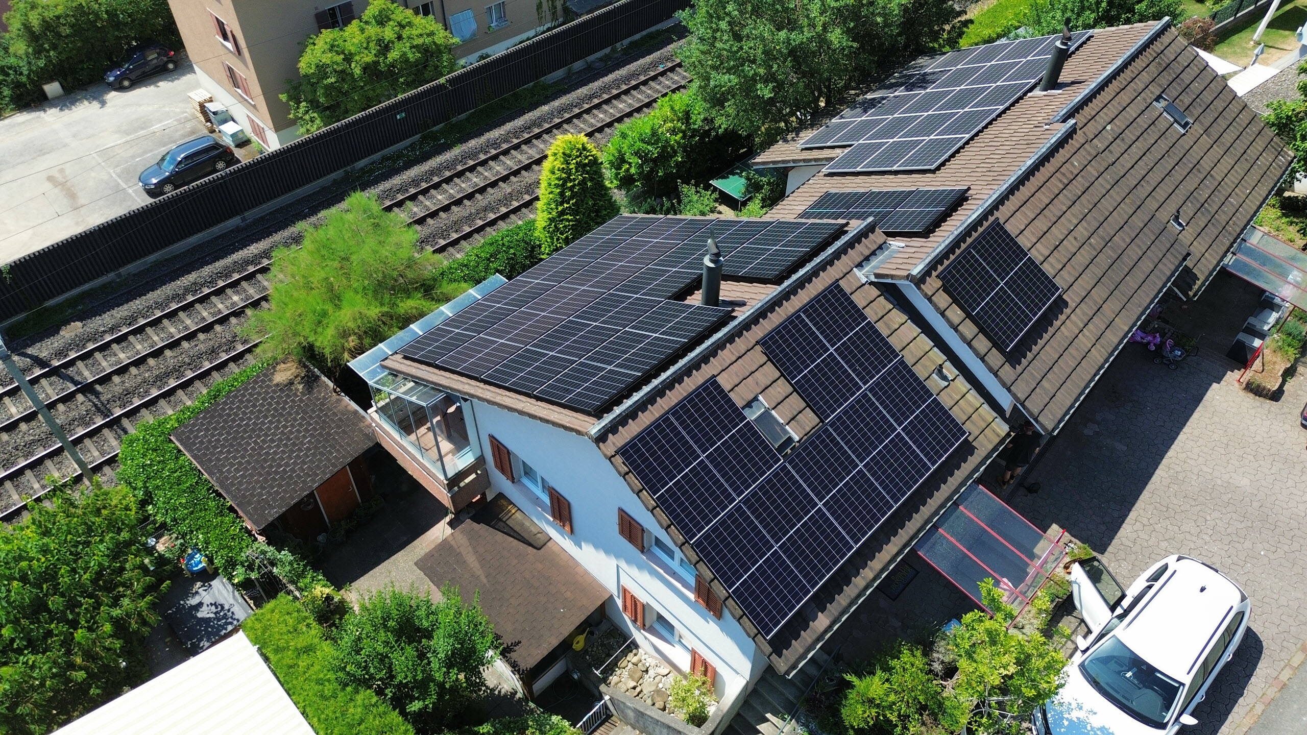 Photovoltaikanlage in Wünnewil-Flamatt