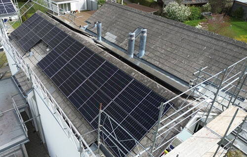 Referenz Photovoltaikanlage in Wünnewil-Flamatt