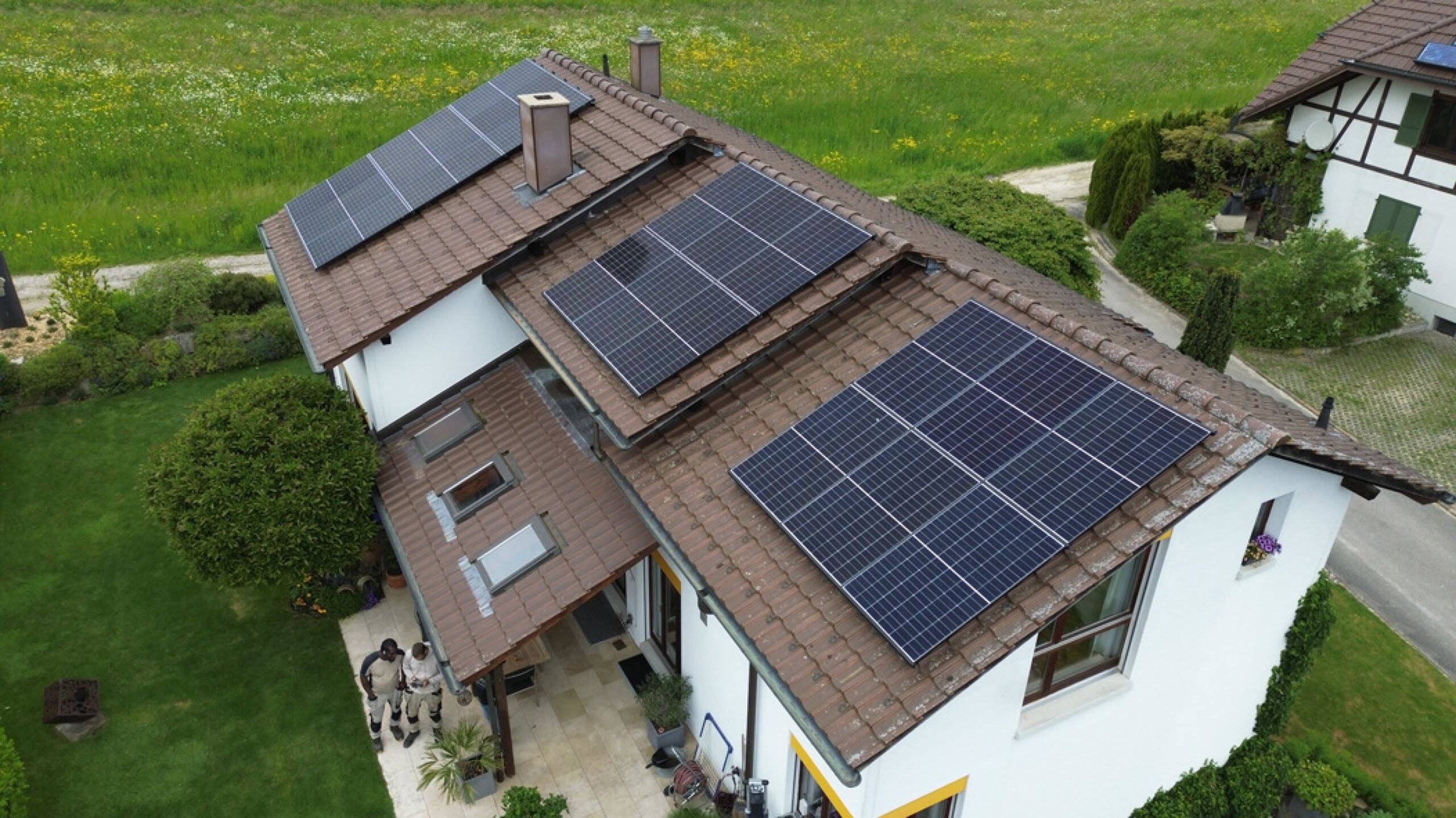 Photovoltaikanlage in Iffwil Photovoltaikanlage in Iffwil