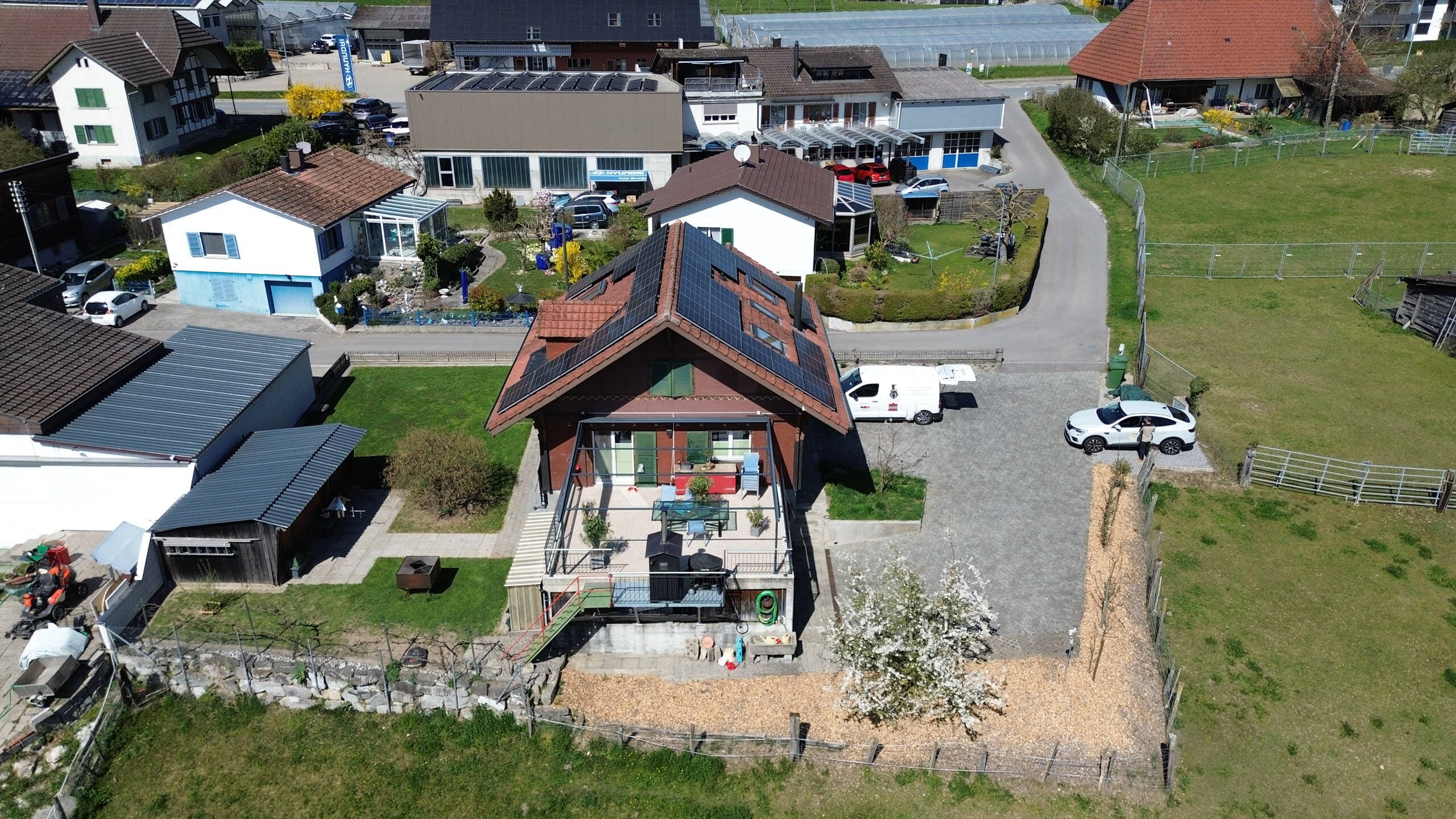 Photovoltaikanlage in Gempenach