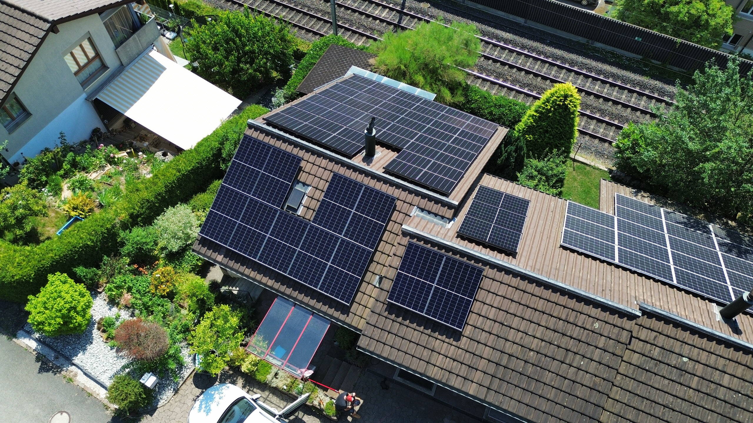 Photovoltaikanlage in Wünnewil-Flamatt