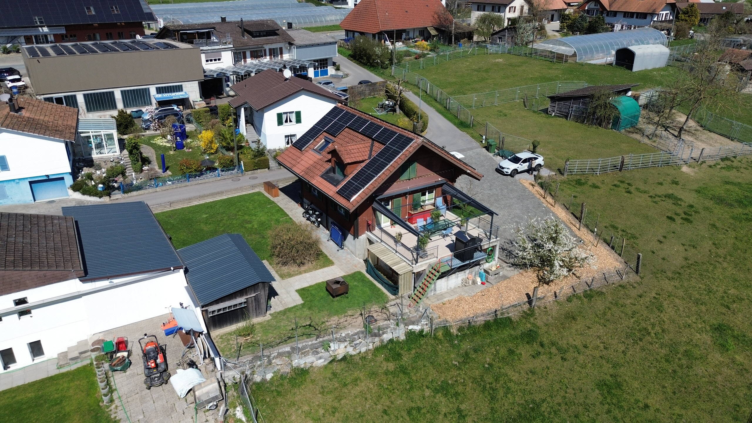 Photovoltaikanlage in Gempenach