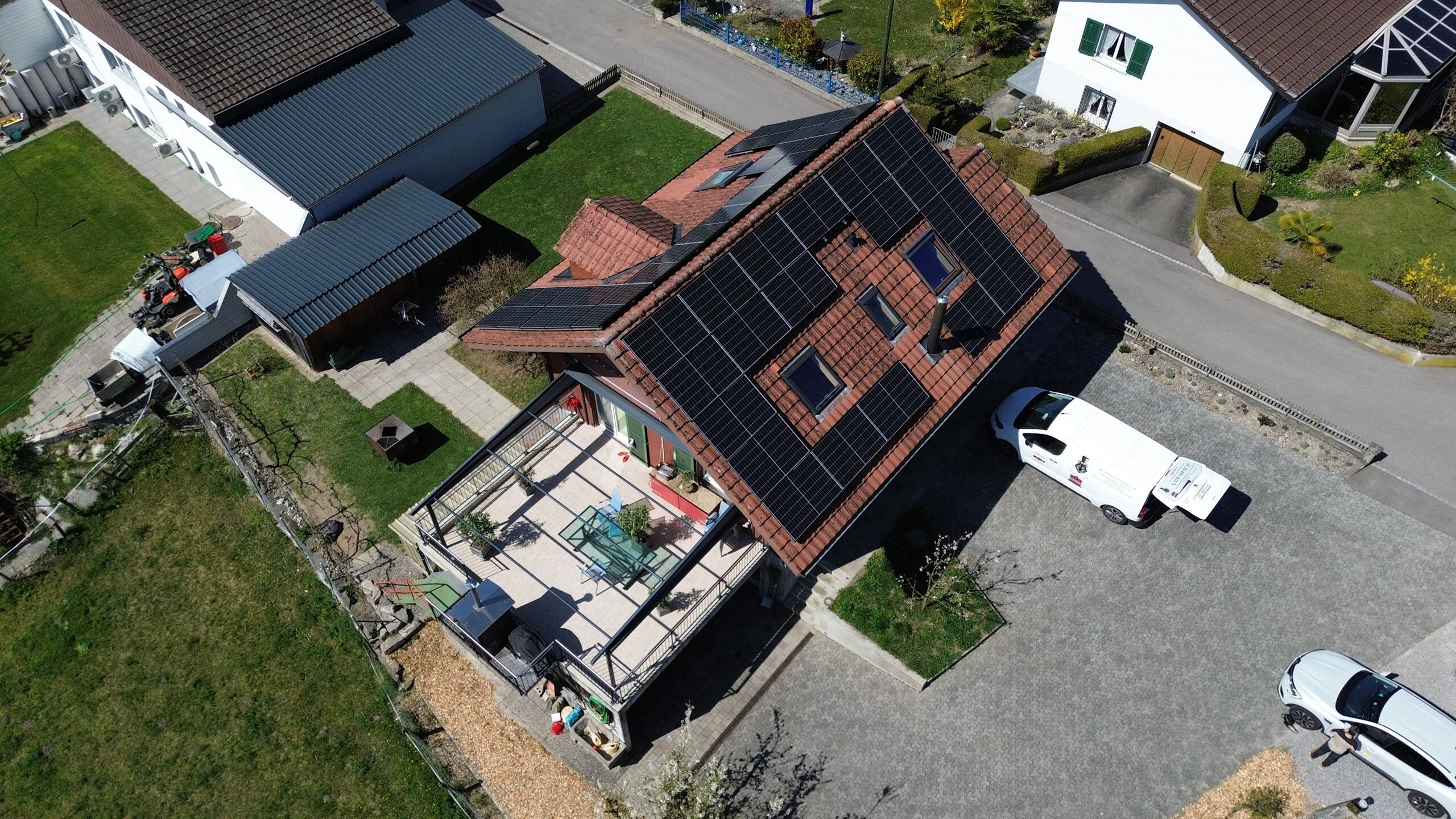 Photovoltaikanlage in Gempenach