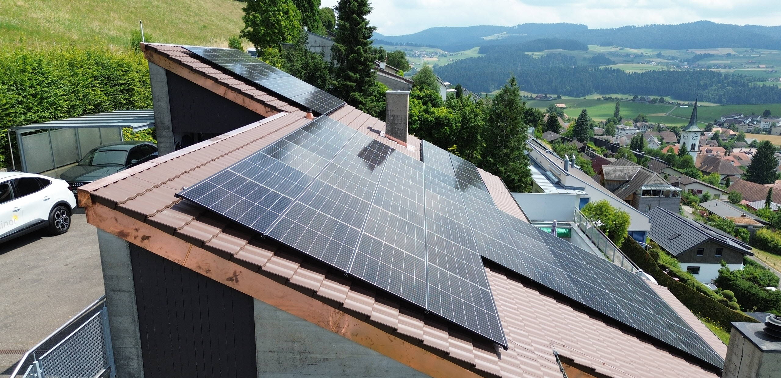 Photovoltaikanlage in Grosshöchstetten Photovoltaikanlage in Grosshöchstetten