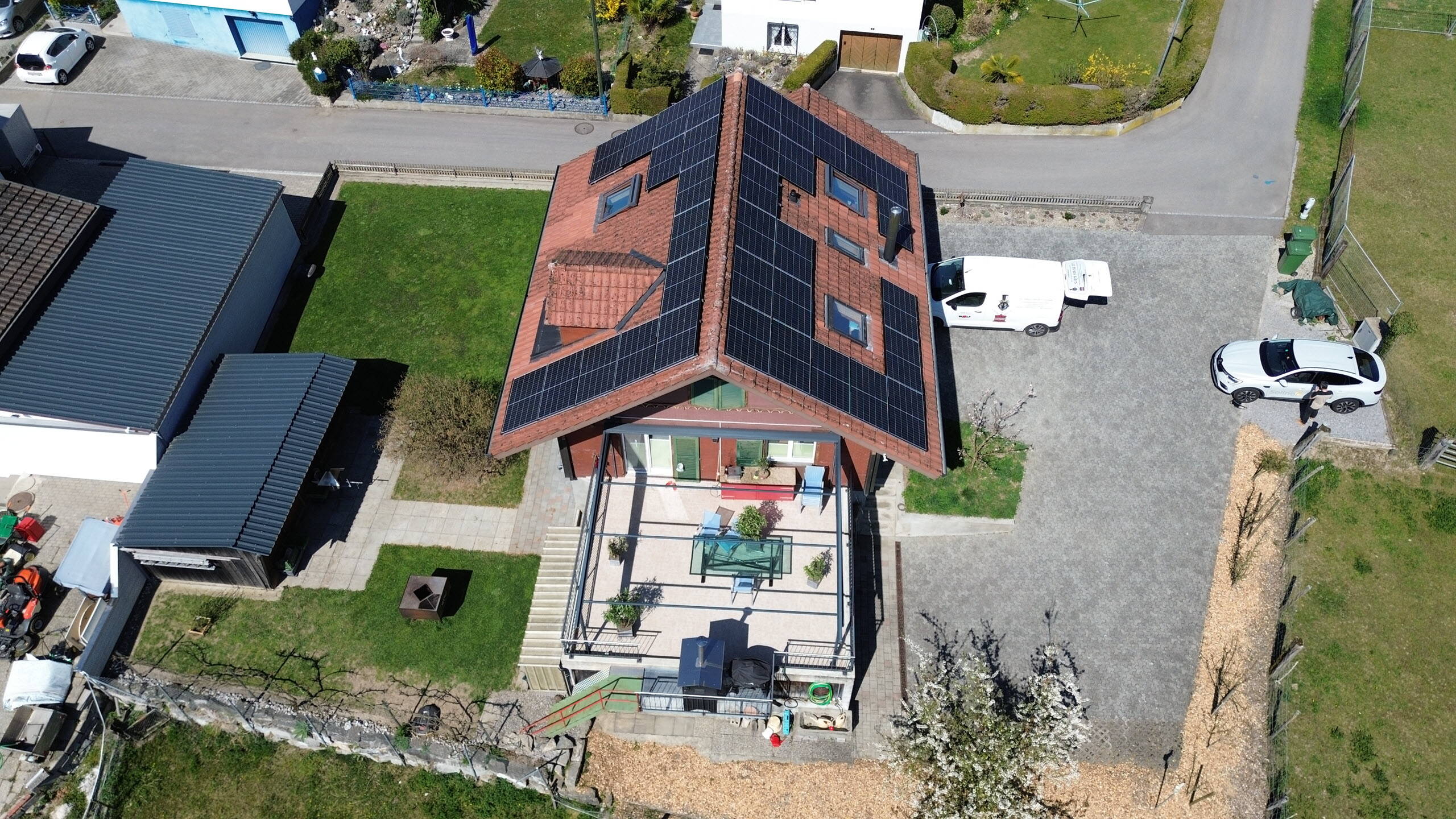 Photovoltaikanlage in Gempenach