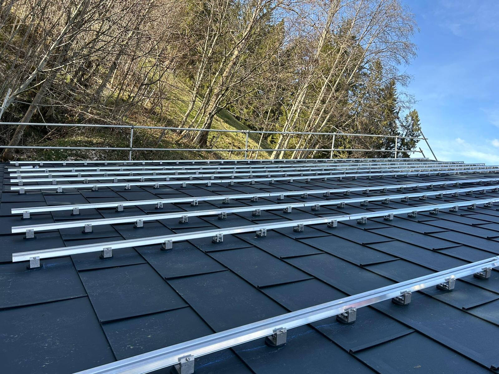 Photovoltaikanlage in Schwarzsee