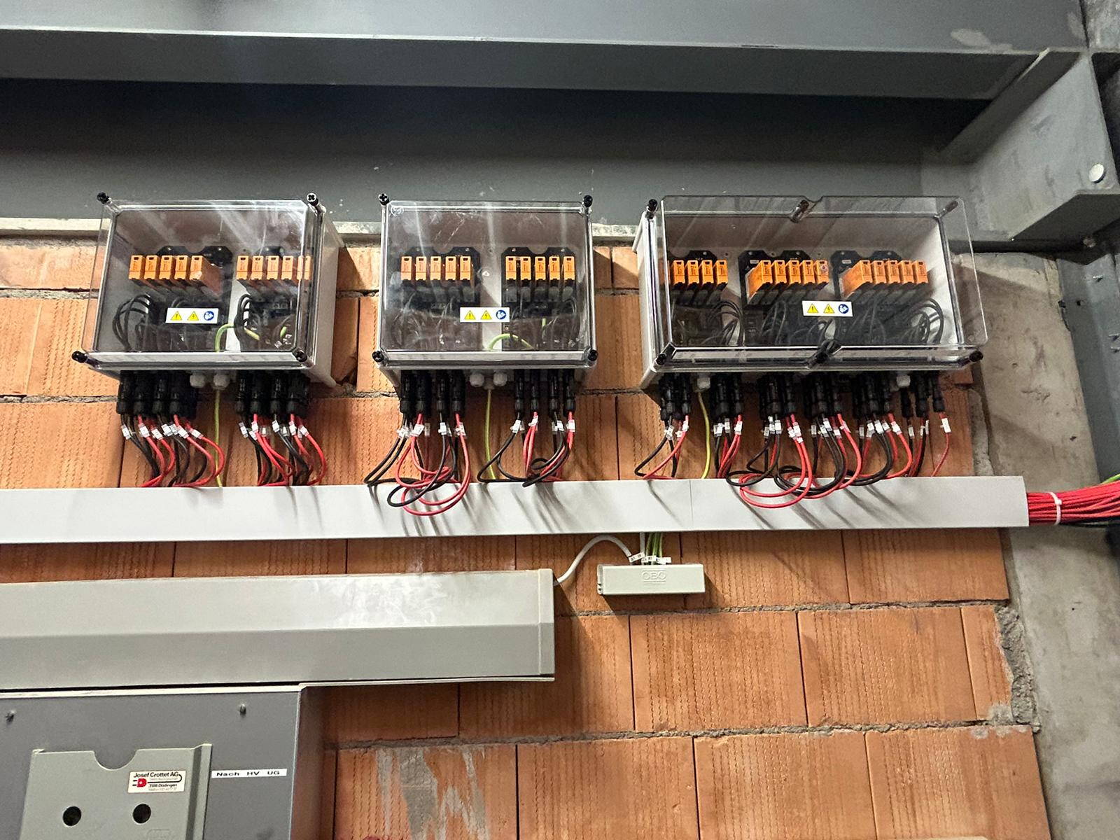 Photovoltaikanlage in Düdingen