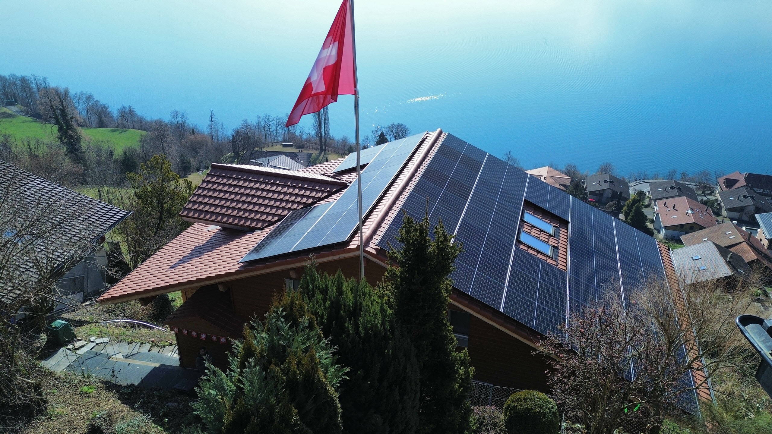 Photovoltaikanlage in Siegriswil Photovoltaikanlage in Siegriswil