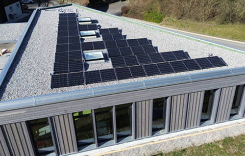 Referenz Photovoltaikanlage in Bellmund