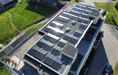 Referenz Photovoltaikanlage in Düdingen