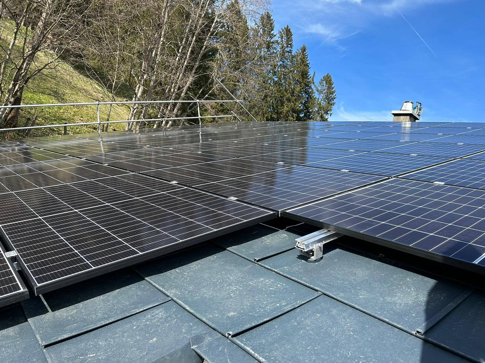 Photovoltaikanlage in Schwarzsee