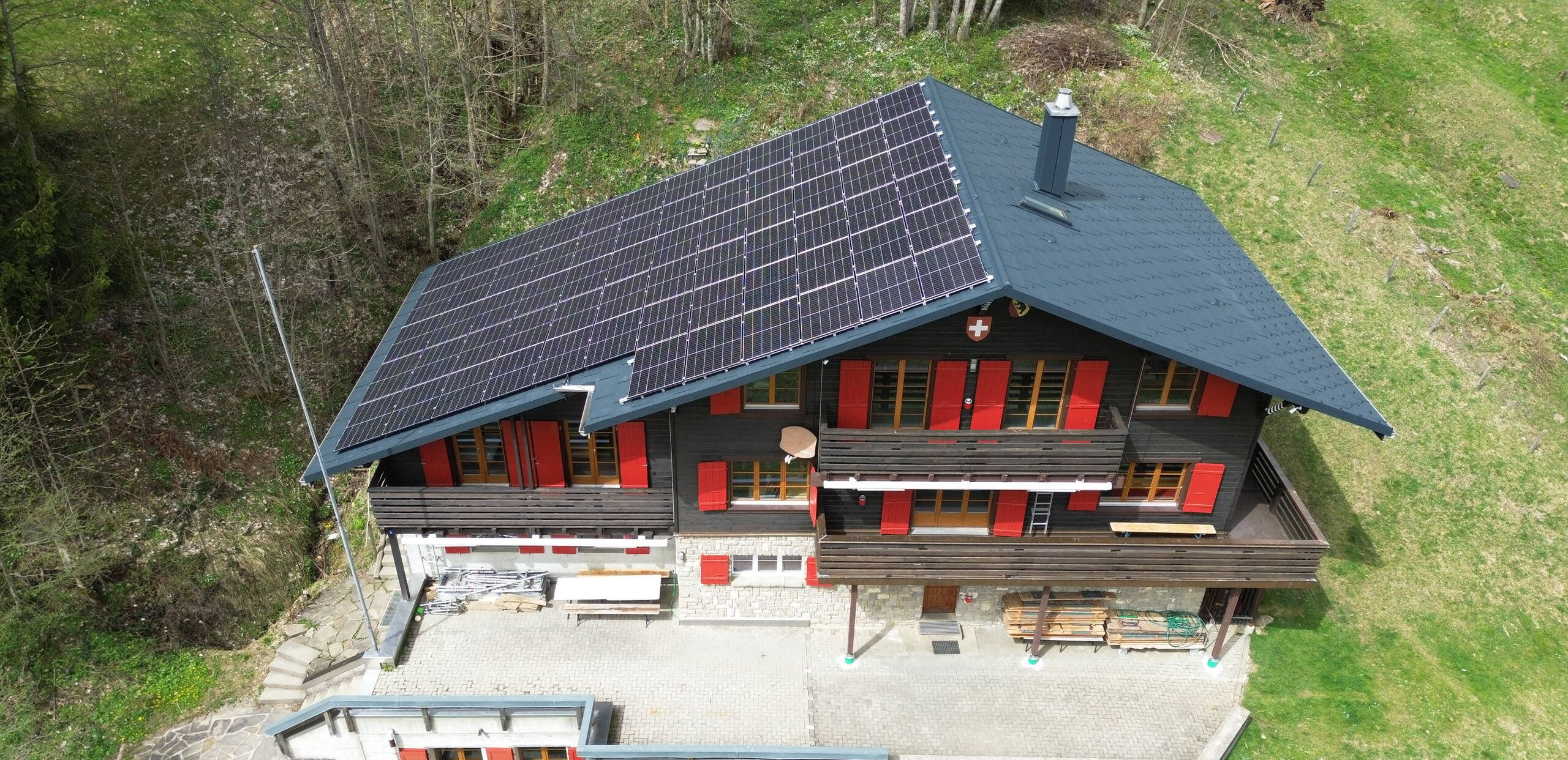 Photovoltaikanlage in Schwarzsee