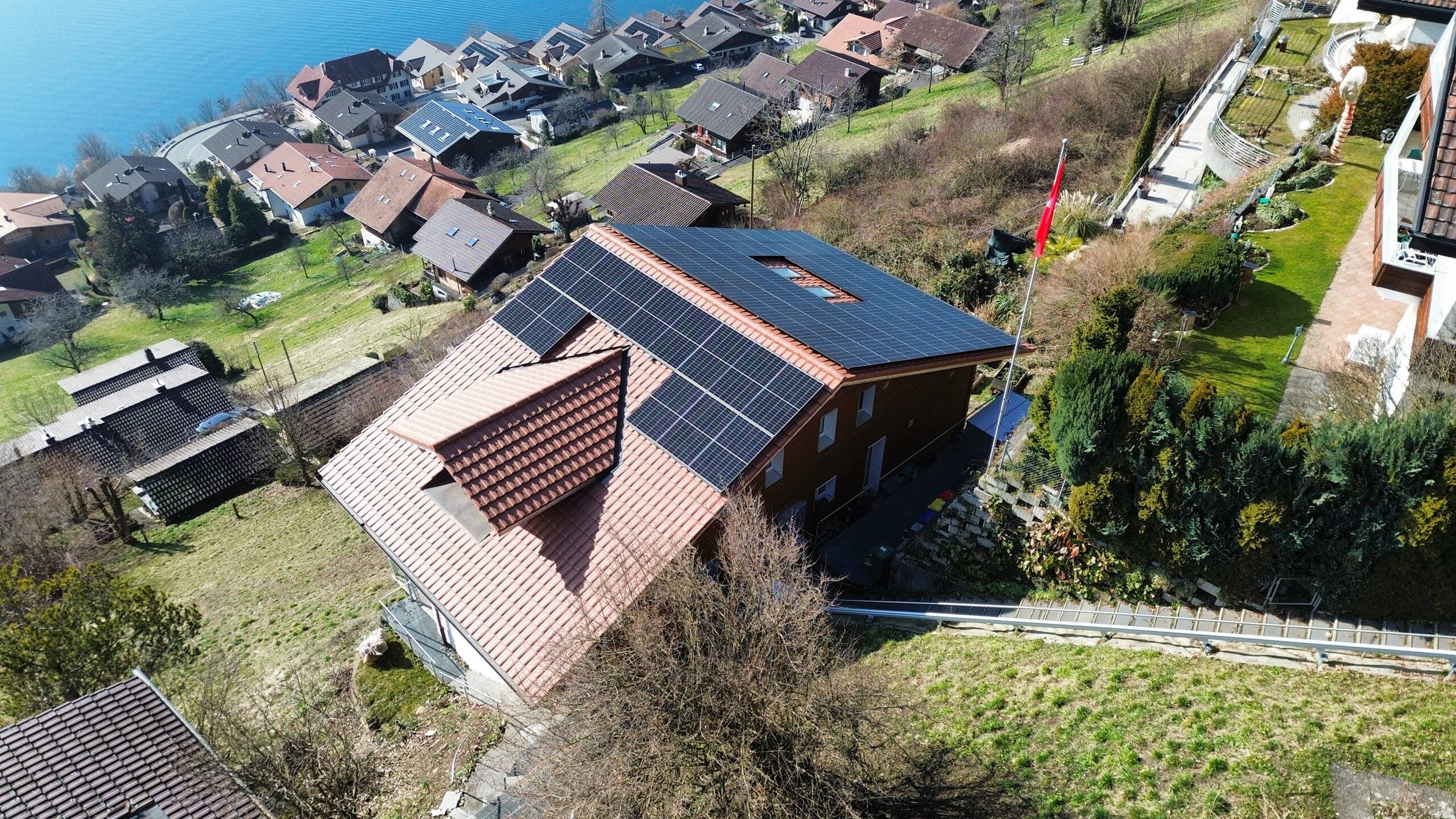 Photovoltaikanlage in Siegriswil Photovoltaikanlage in Siegriswil