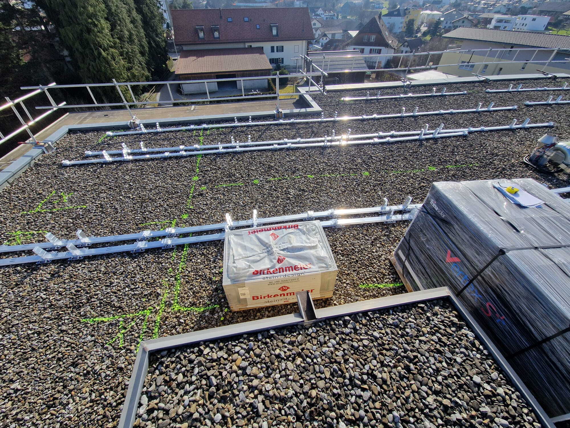 Photovoltaikanlage in Düdingen