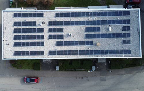 Referenz Photovoltaikanlage in Biel