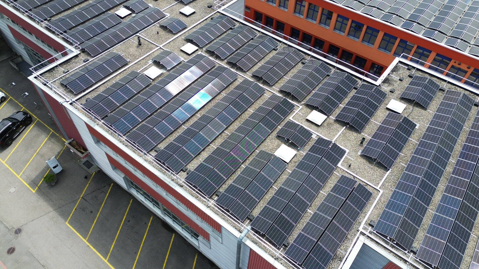 Photovoltaikanlage in Düdingen