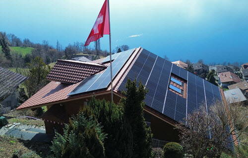 Referenz PV-Anlage in Sigriswil