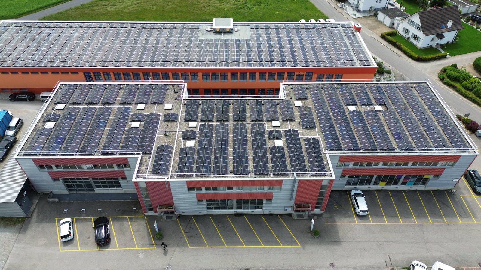 Photovoltaikanlage in Düdingen