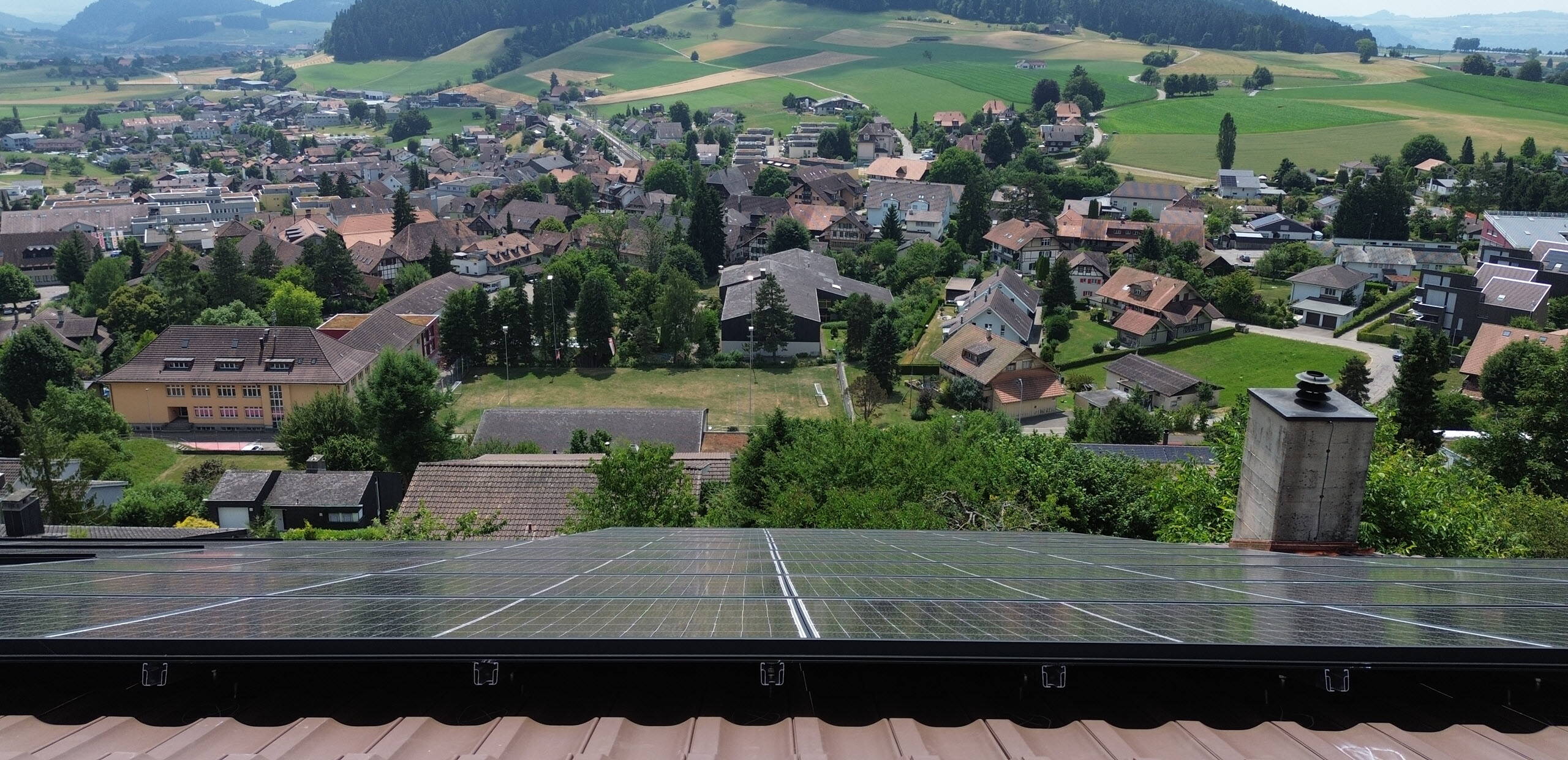 Photovoltaikanlage in Grosshöchstetten Photovoltaikanlage in Grosshöchstetten