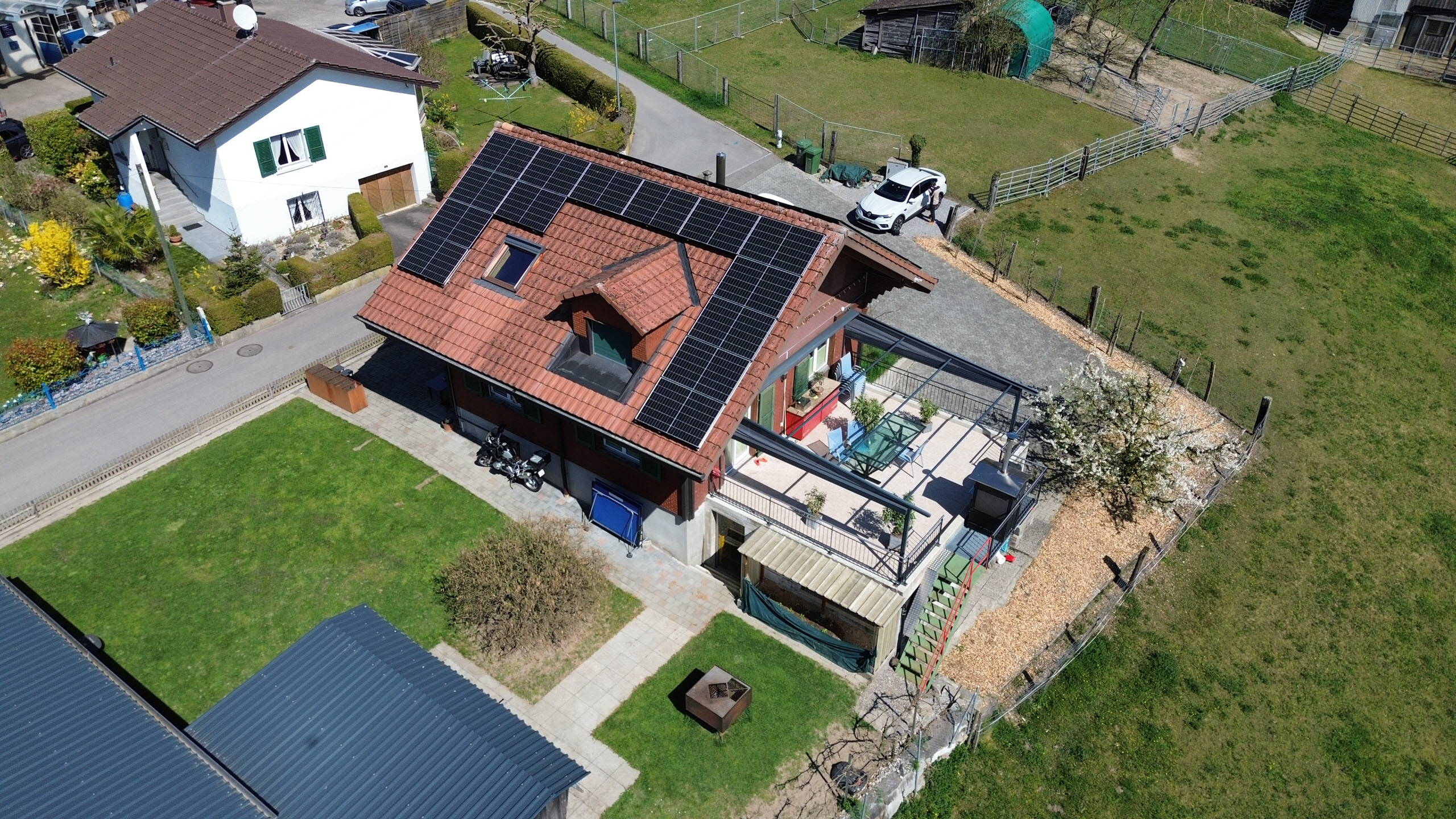 Photovoltaikanlage in Gempenach