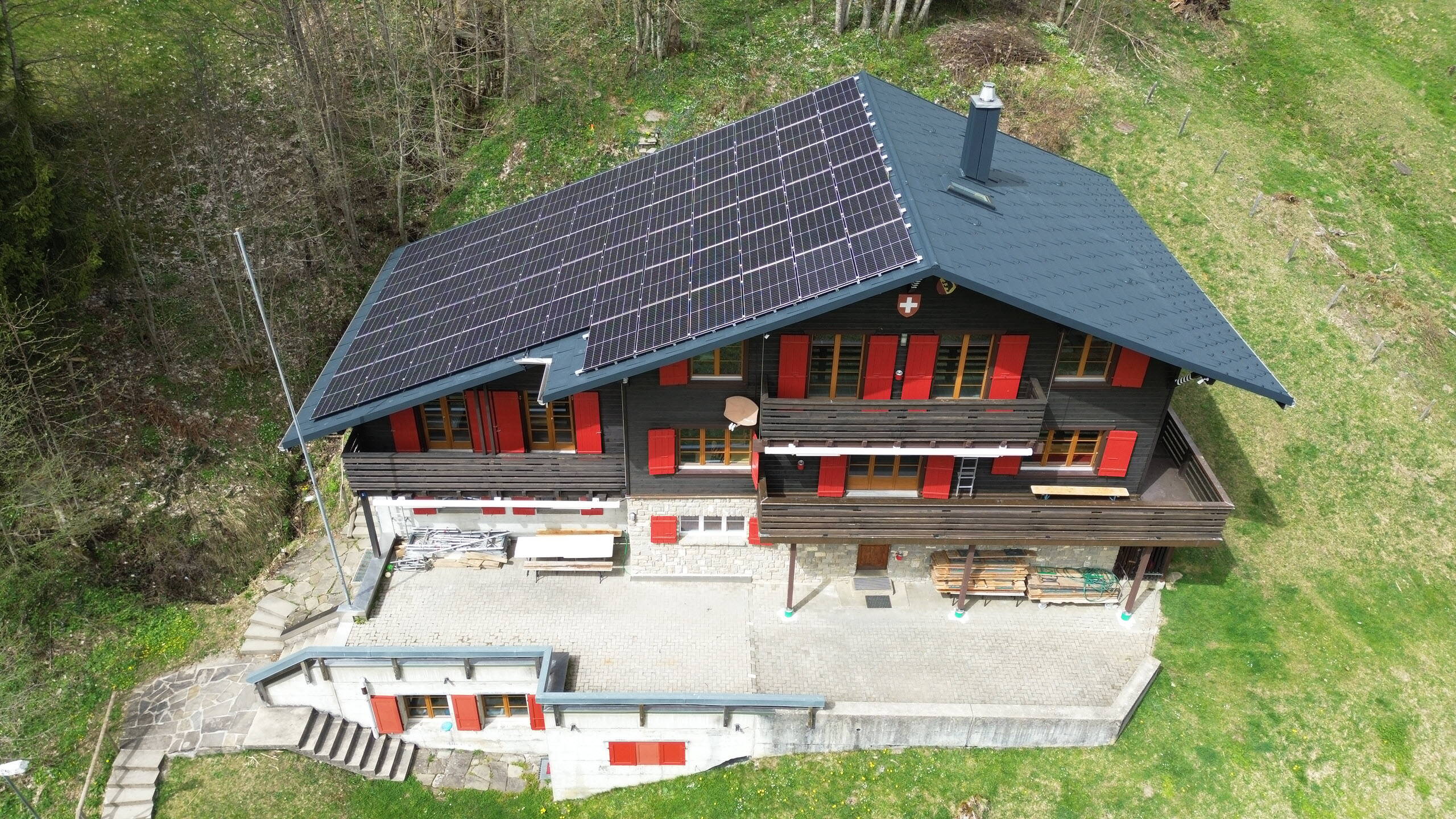Photovoltaikanlage in Schwarzsee