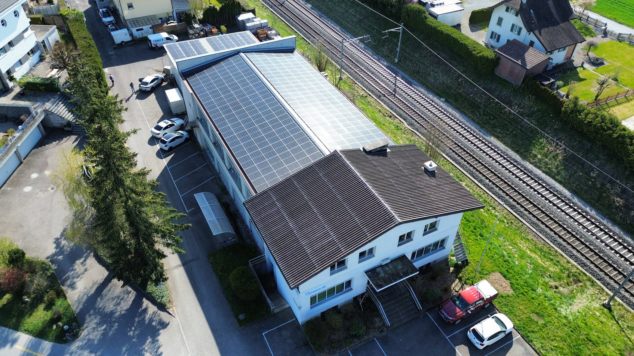 Photovoltaikanlage in Düdingen Photovoltaikanlage in Düdingen