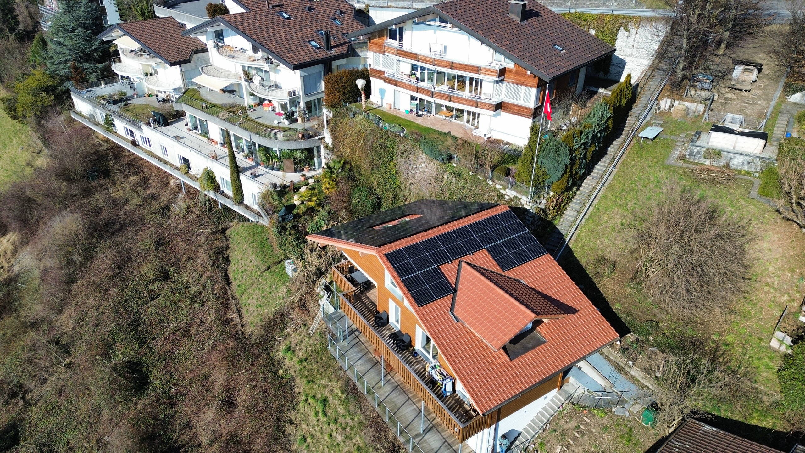 Photovoltaikanlage in Siegriswil Photovoltaikanlage in Siegriswil