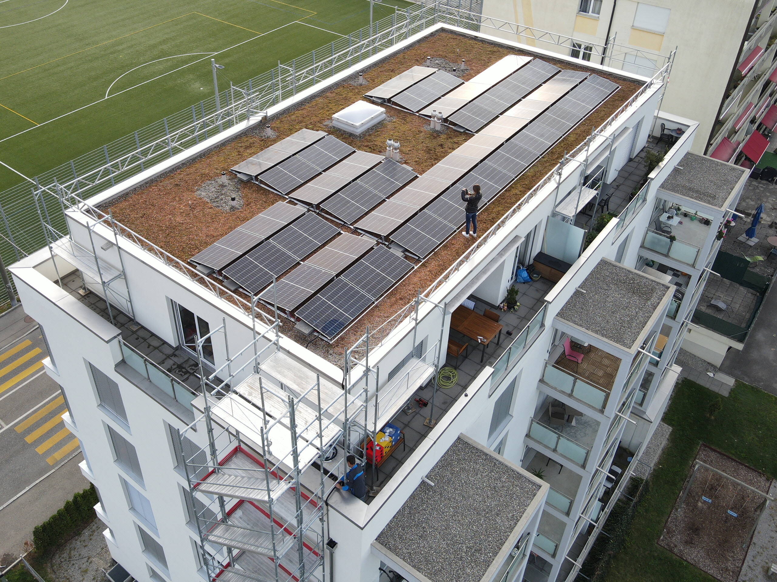 Photovoltaikanlage in Biel Photovoltaikanlage in Biel