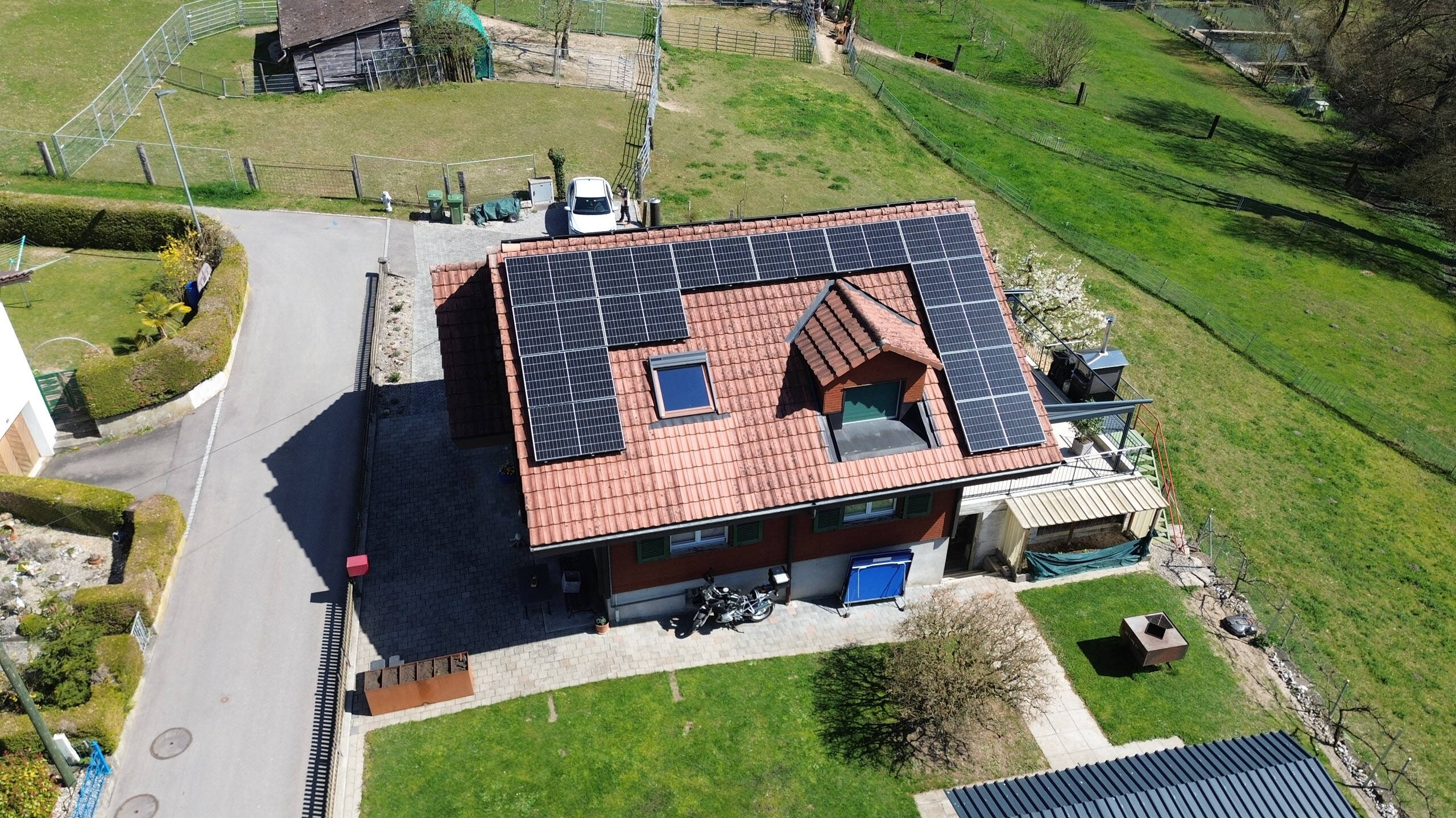 Photovoltaikanlage in Gempenach