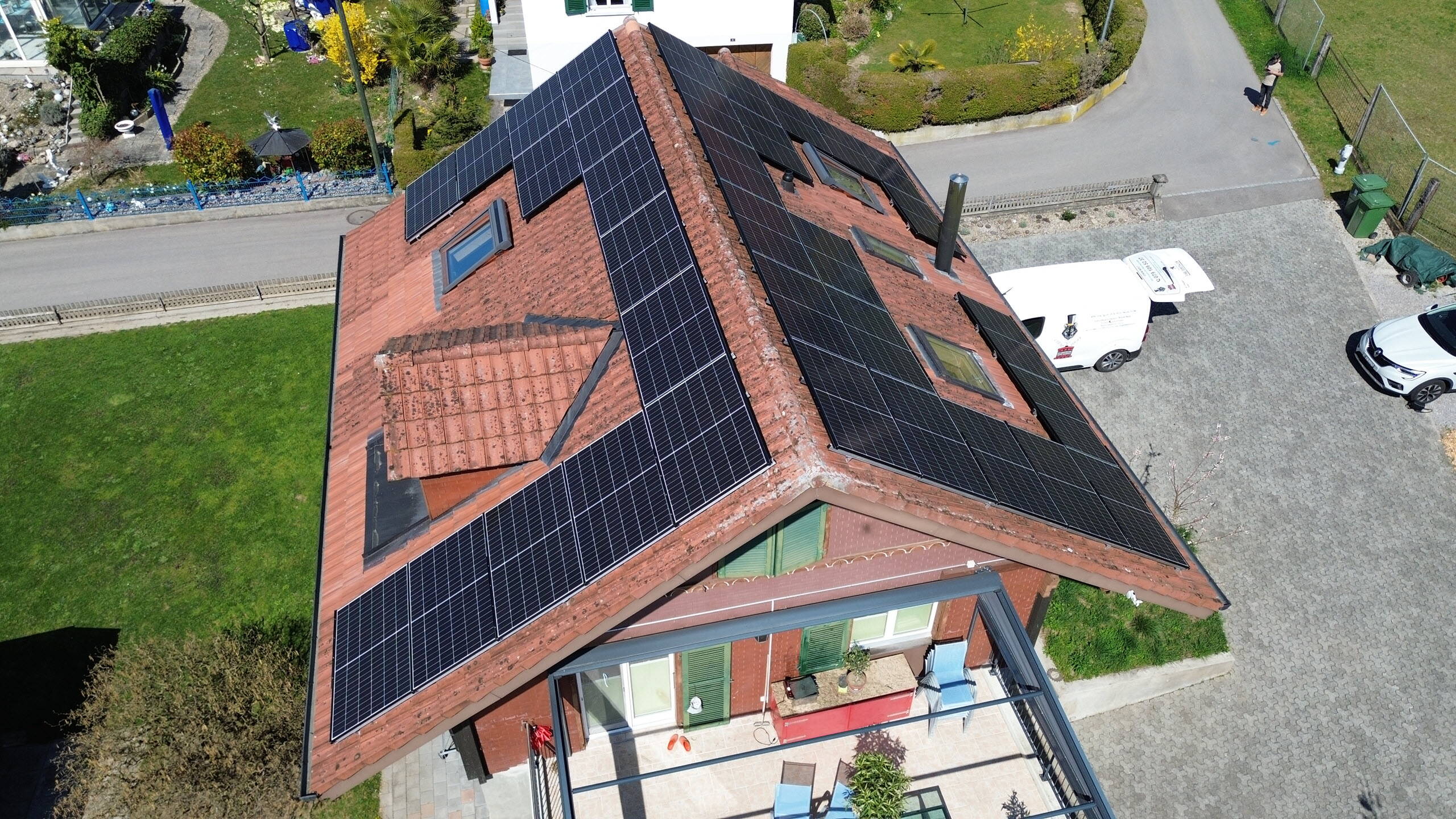 Photovoltaikanlage in Gempenach