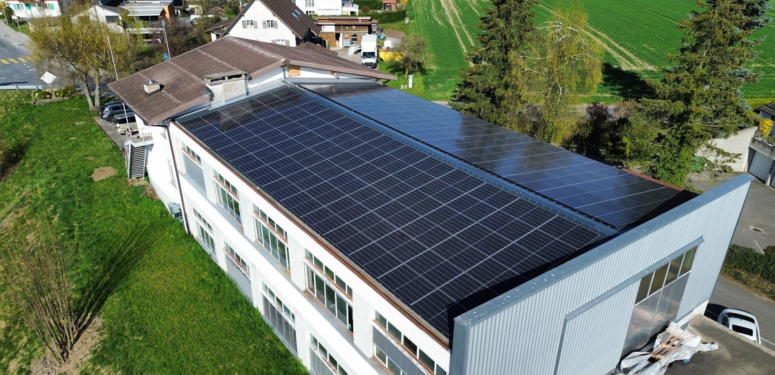 Photovoltaikanlage in Düdingen Photovoltaikanlage in Düdingen