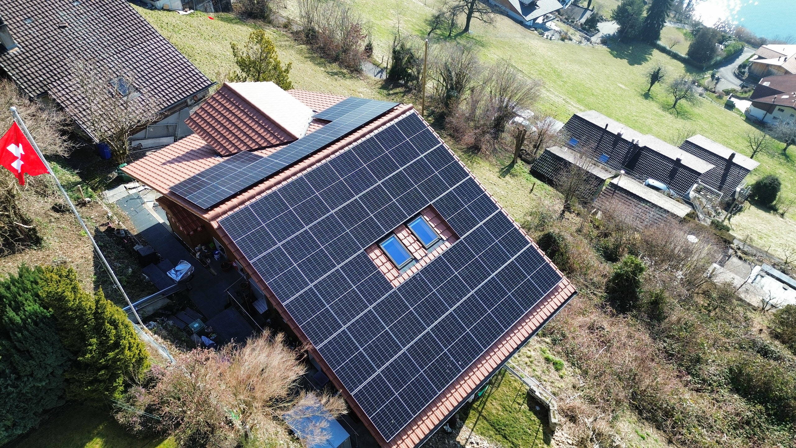 Photovoltaikanlage in Siegriswil Photovoltaikanlage in Siegriswil