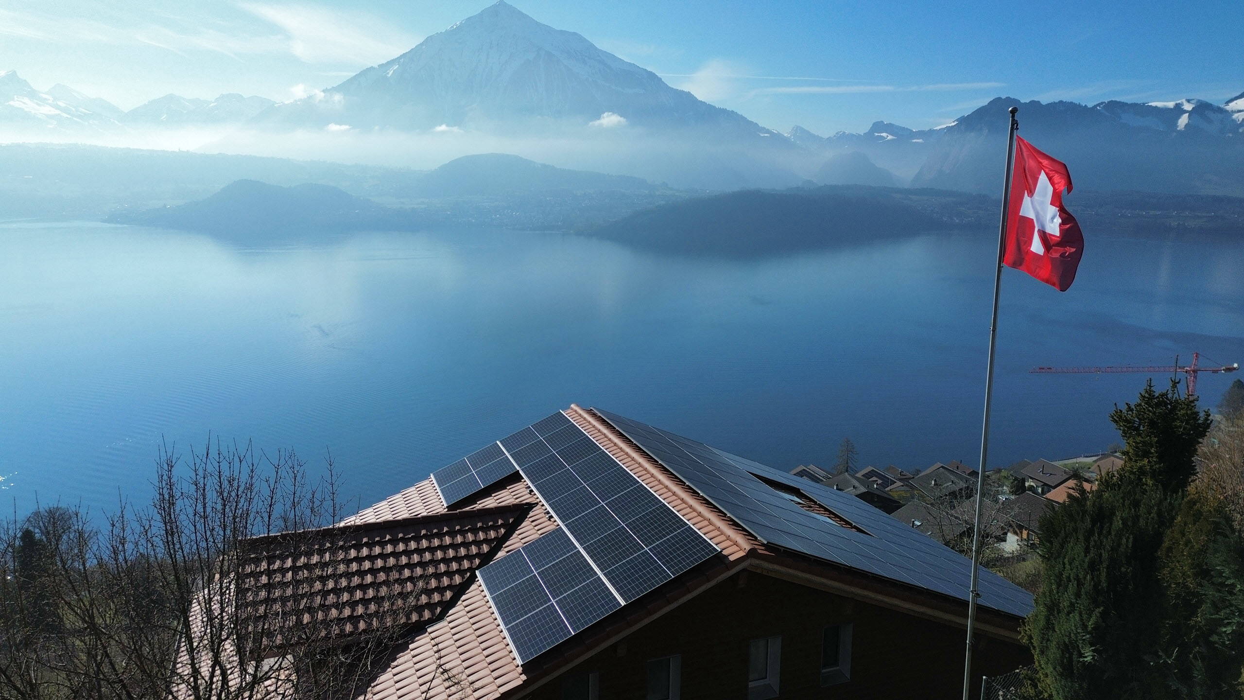 Photovoltaikanlage in Siegriswil Photovoltaikanlage in Siegriswil