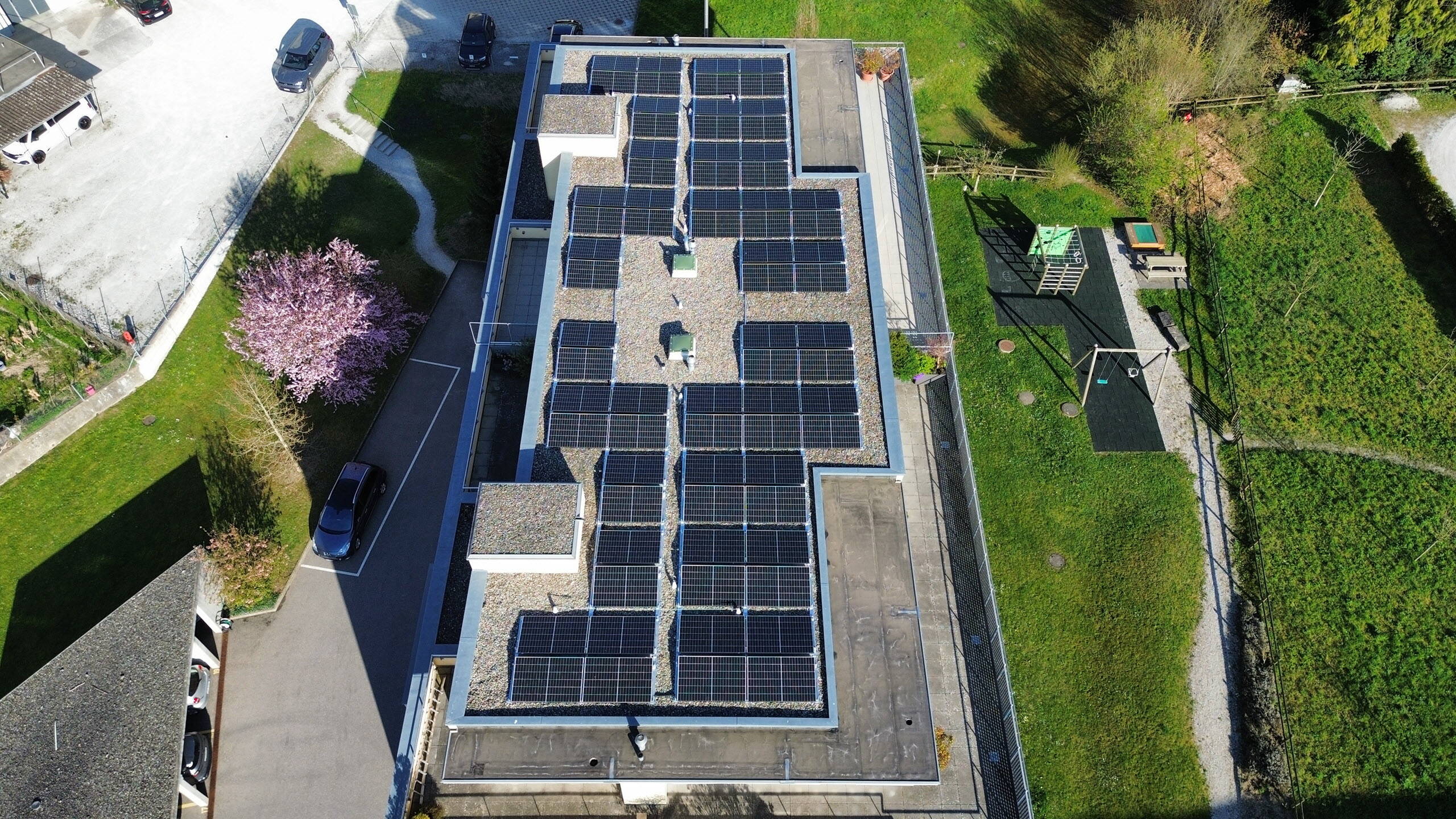 Photovoltaikanlage in Düdingen